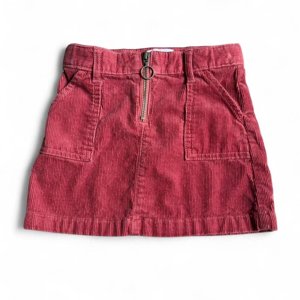 The Children’s Place red corduroy mini skirt Size 4
